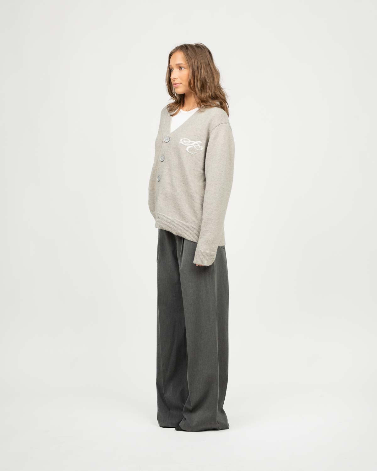Cardigan Light Gray